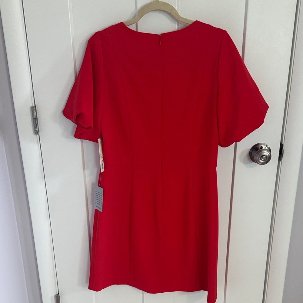 Eliza J Vibrant Red Mini Dress—NWT - Picture 6 of 7